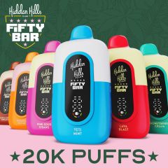 Fifty Bar x Hidden Hills 20K Puff Disposable