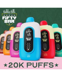 Fifty Bar x Hidden Hills 20K Puff Disposable