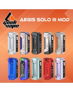 Geek Vape Aegis Solo 3 Mod (External Battery)